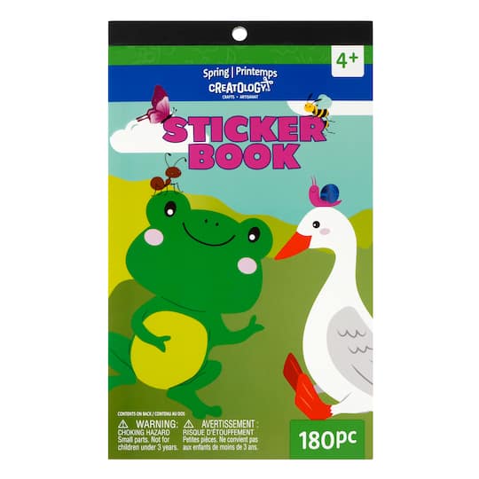 Spring Frog Sticker Book by Creatology™